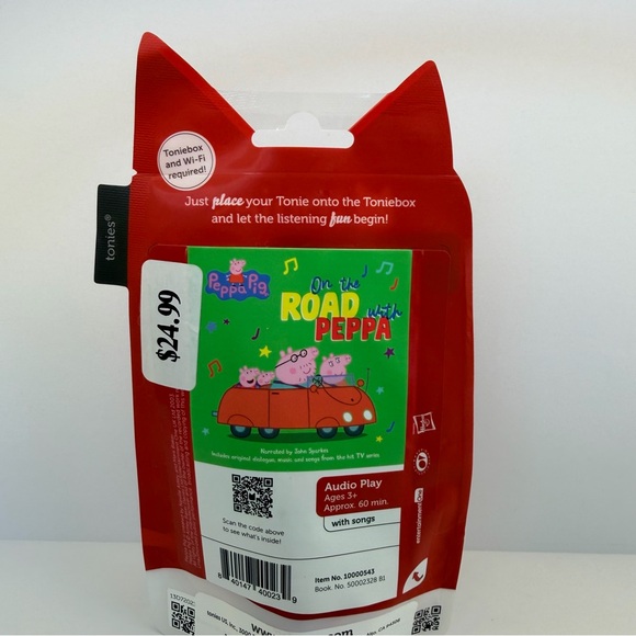 Tonie Peppa Pig Audio Character nwt - Picture 2 of 2